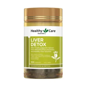 Hỗ trợ giải độc gan Healthy Care Liver Detox Hộp 100 viên