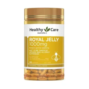 Viên sữa ong chúa Healthy Care Royal Jelly 1000 Hộp 365 viên