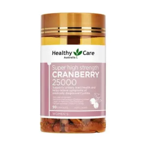 Chiết xuất Mạn Việt Quất Healthy Care Super Cranberry 25000 Hộp 90 viên