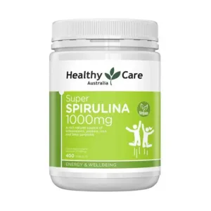 Viên tảo xoắn Healthy Care Super Spirulina 400 Hộp 80 viên