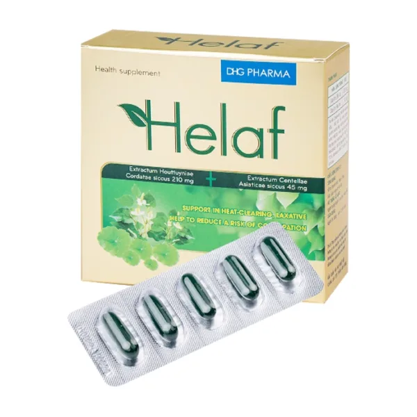 Helaf DHG Pharma 10 vỉ x 5 viên