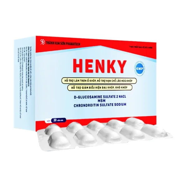 Henky Thành Kim Sơn Phamatech 2 vỉ x 10 viên