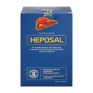 Heposal Mediplantex Hộp 3 x 10 viên