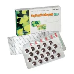 Hoạt Huyết Dưỡng Não DHG Pharma 3 vỉ x 20 viên