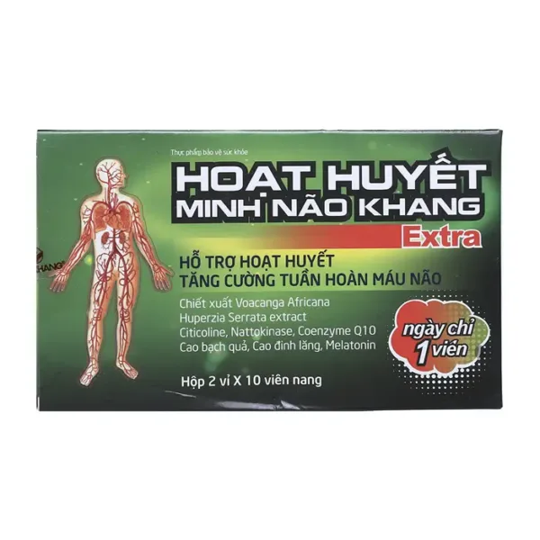 Hoạt huyết Minh Não Khang Extra 20 viên