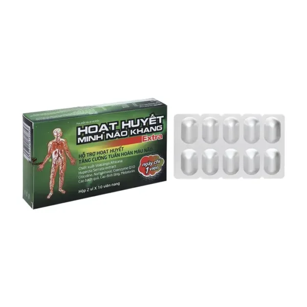 Hoạt huyết Minh Não Khang Extra 20 viên