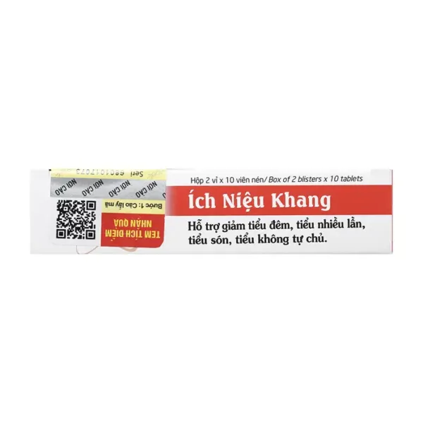 Ích Niệu Khang 2 vỉ x 10 viên