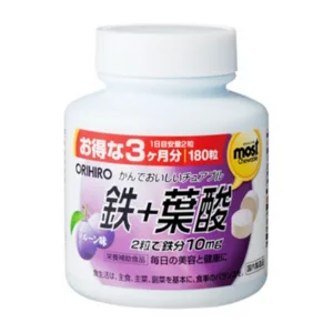 Iron Acid Folic Most Chewable Orihiro 180 viên