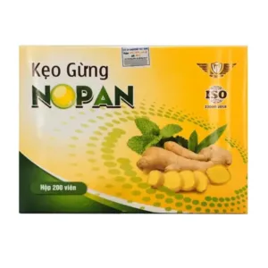 Viên Kẹo Gừng Nopan Kingphar 200 Viên