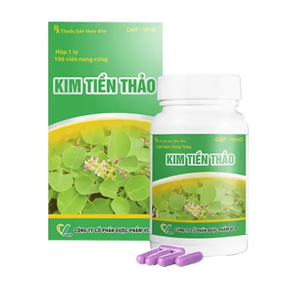 Kim Tiền Thảo VCP 100 viên