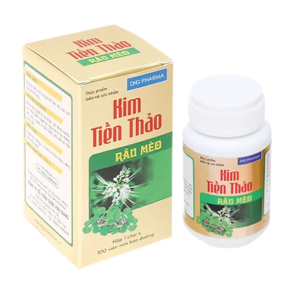 Kim Tiền Thảo Râu Mèo DHG Pharma 100 viên