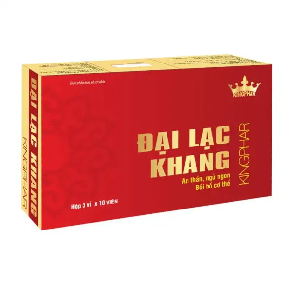 Viên uống Đại Lạc Khang Kingphar 30 viên