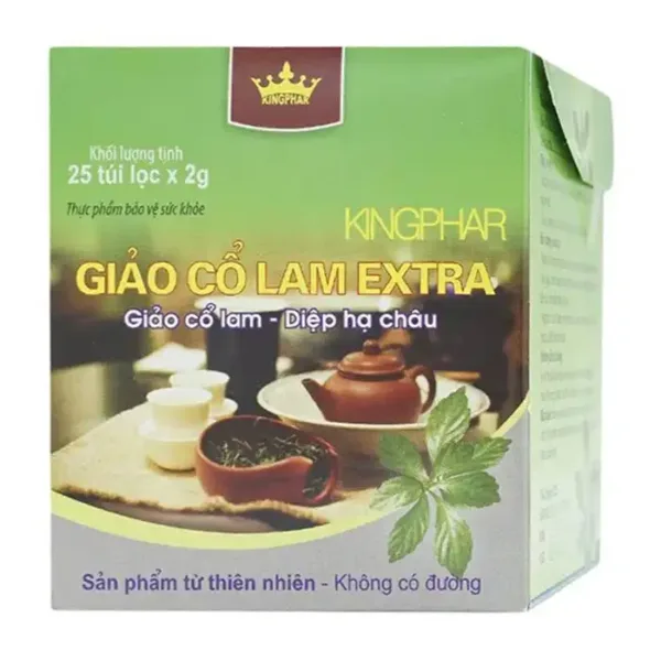 Kingphar Giảo Cổ Lam Extra 25 tui