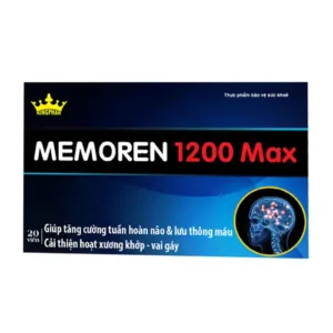 Viên uống bổ não Kingphar Memoren 1200 Max 20 viên