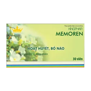 Viên uống hoạt huyết dưỡng não Kingphar Memoren 30 viên