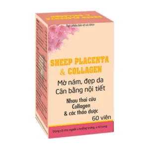 Viên uống làm đẹp da Kingphar Sheep Placenta & Collagen 60 viên