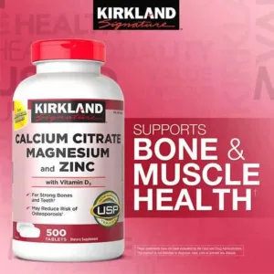 Kirkland Calcium Citrate Magnesium Zinc With Vitamin D3