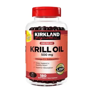 Krill Oil 500mg Kirkland 180 viên