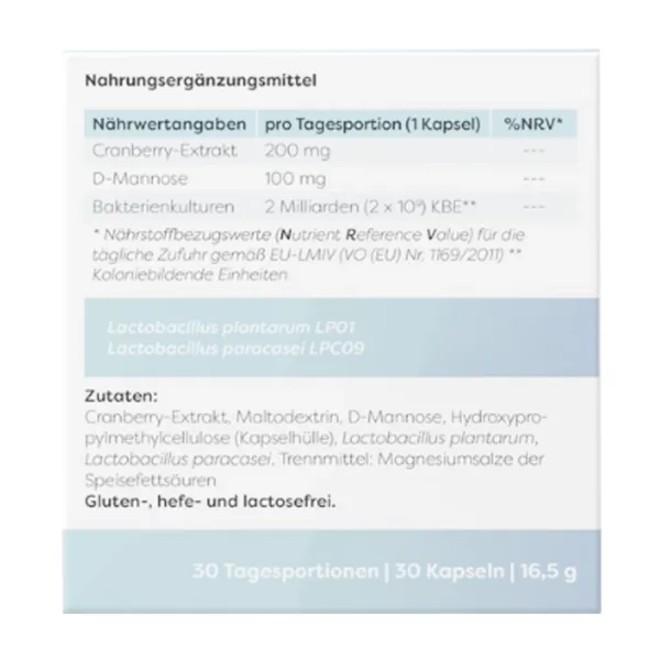 Lactobact Intima HLH BioPharma 30 viên