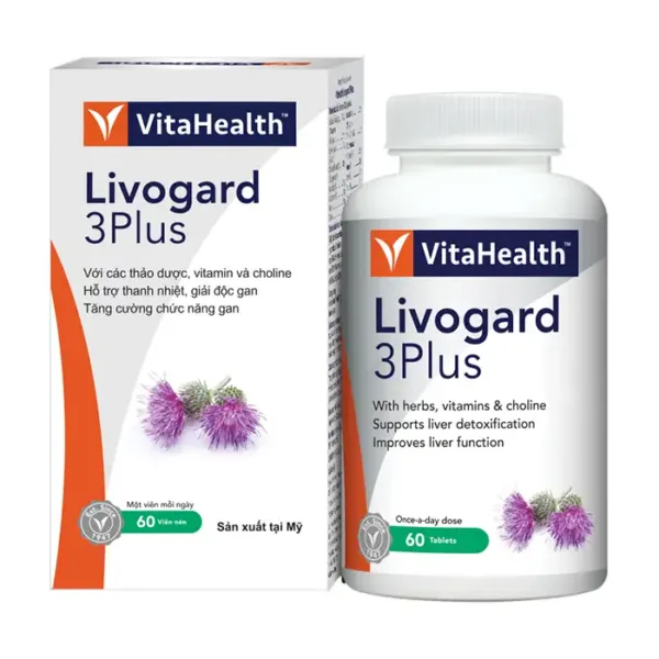 Livogard 3Plus VitaHealth 60 viên