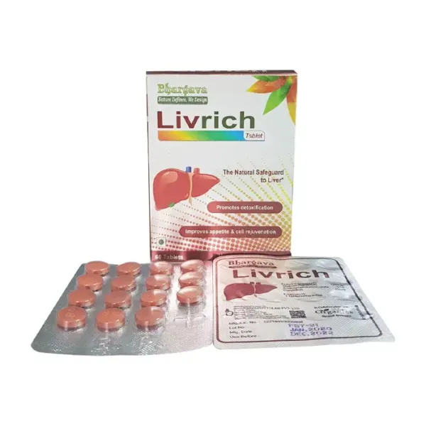 Livrich Bhargava 4 vỉ x 15 viên