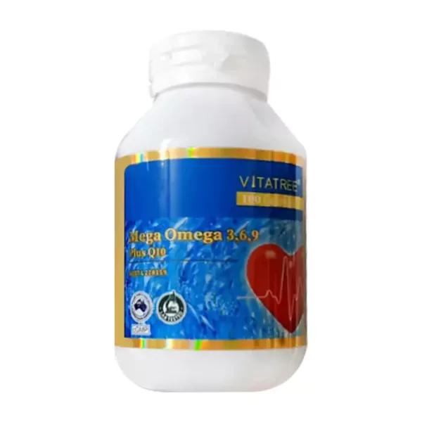 Mega Omega 3,6,9 Plus Q10 Vitatree 100 viên