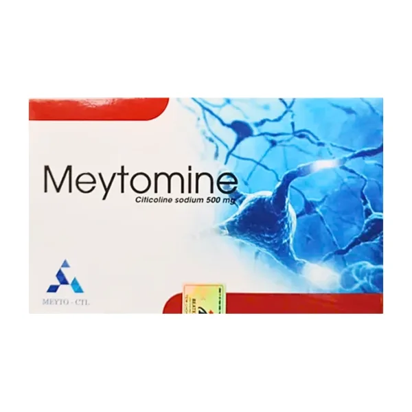 Meytomine 500mg Citicoline 2 vỉ x 10 viên