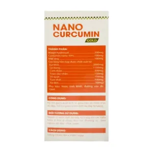 Nano Curcumin Gold 20 gói x 10ml