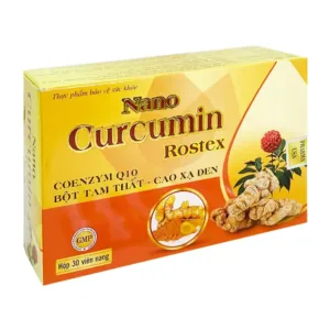 Nano Curcumin Rostex Coenzym Q10 30 viên