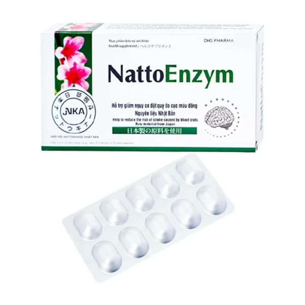 NattoEnzym DHG Pharma 3 vỉ x 10 viên