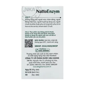 NattoEnzym DHG Pharma 90 viên