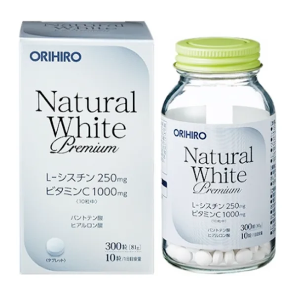 Natural White Premium Orihiro 300 viên