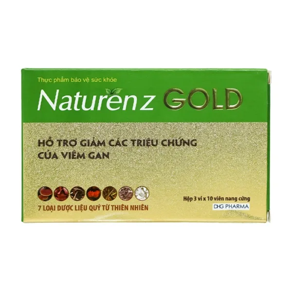 Naturenz Gold DHG Pharma 3 vỉ x 10 viên