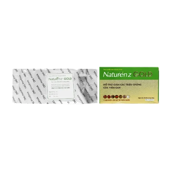 Naturenz Gold DHG Pharma 3 vỉ x 10 viên