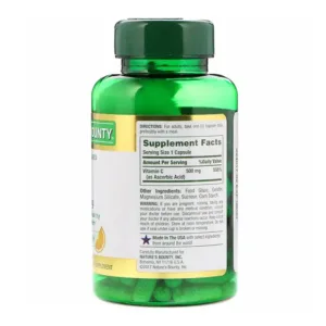 Nature's Bounty Time Released Vitamin C 500 mg 100 viên