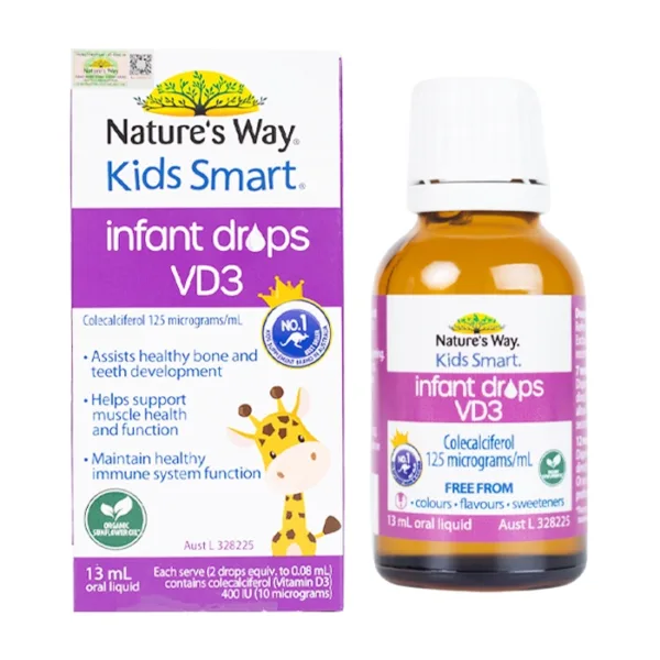 Nature's Way Kids Smart Infant Drops VD3 13ml