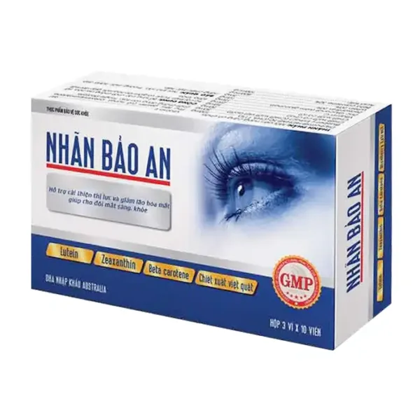 Nhãn Bảo An 3 vỉ x 10 viên