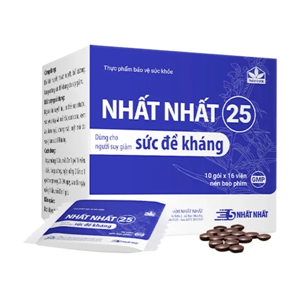 Nhất Nhất 25 10 gói x 16 viên