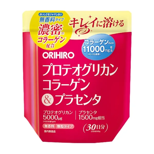 Nhau thai heo 11000mg Orihiro 180g