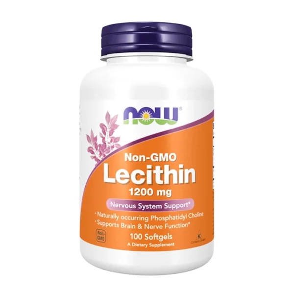 Non-GMO Lecithin 1200mg Now Foods 100 viên