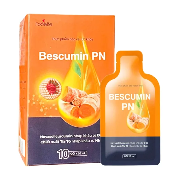 Nước Uống Bescumin PN Fobelife 10 gói x 20ml