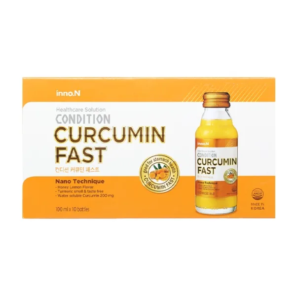 Nước Uống Condition Curcumin Fast Inno.N 10 chai x 100ml