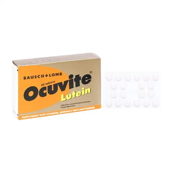 Ocuvite Lutein Bausch Lomb 3 vỉ x 20 viên