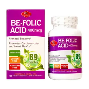 Olympian Labs Be Folic Acid 100 viên