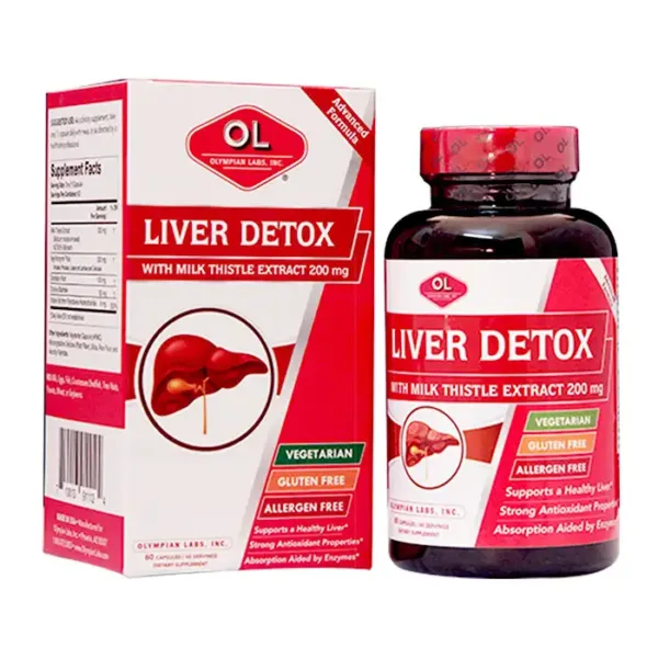 Olympian Labs Liver Detox 60 viên