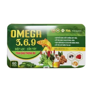 Omega 3.6.9 Diophaco 12 vỉ x 5 viên