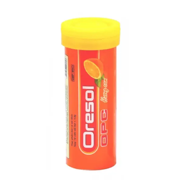 Oresol OPC 10 viên hương cam