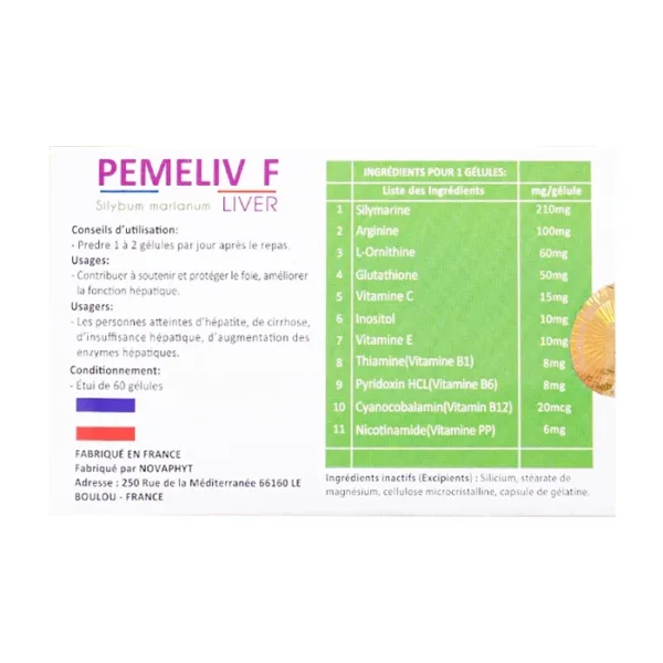 Pemeliv F BeeKing 6 vỉ x 10 viên