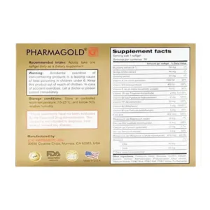 Pharmagold Ginseng Ampharco 3 vỉ x 10 viên