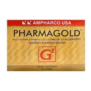 Pharmagold Ginseng Ampharco 3 vỉ x 10 viên